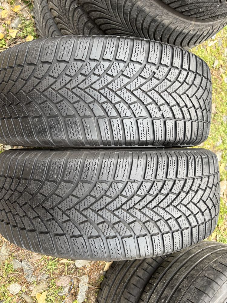 215/55 R17 2броя зимни гуми 2022 година