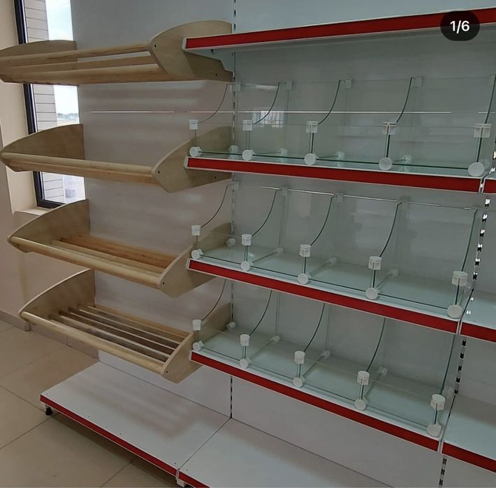 Прилавки, витрина, конфетница, торговое оборудование, Павлодар