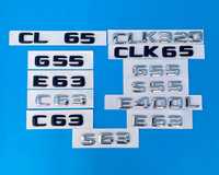 Mercedes надпис емблема,багажник cl65, clk320, c63, e63, s55, мерцедес