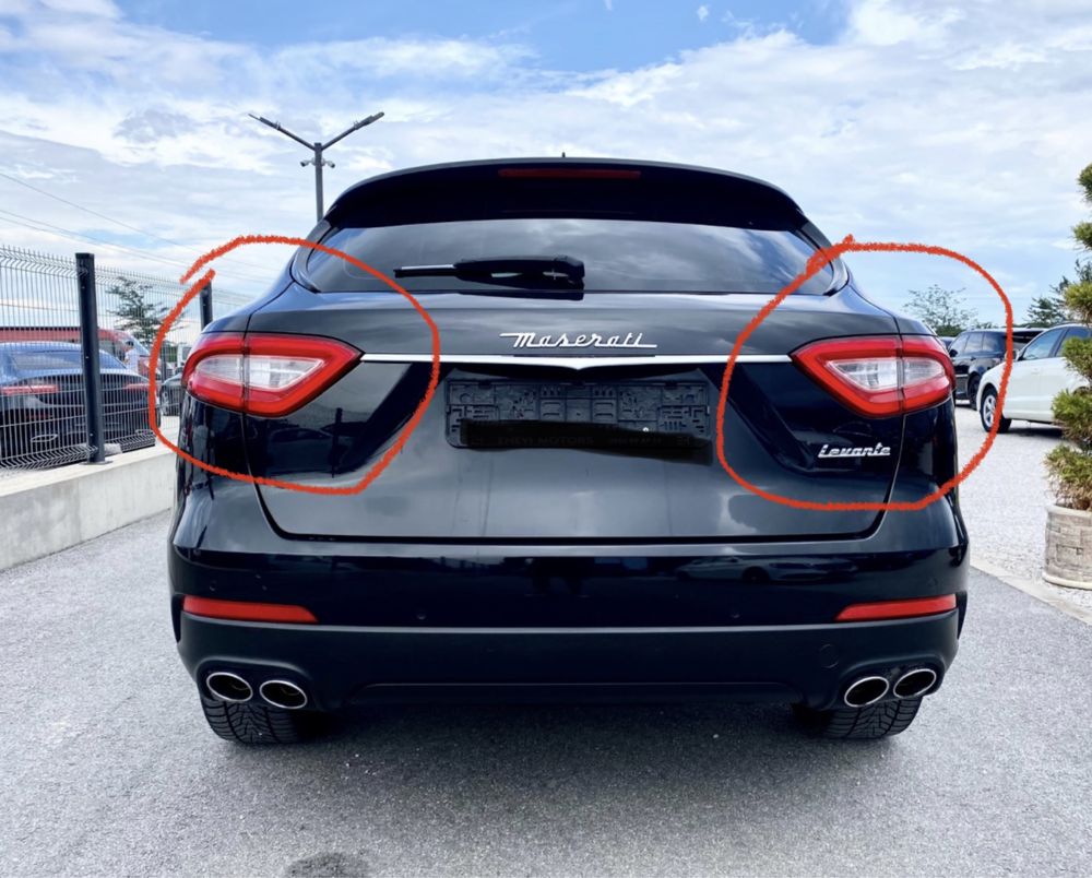 Maserati Levante tail lights Мазерати Леванте стопове