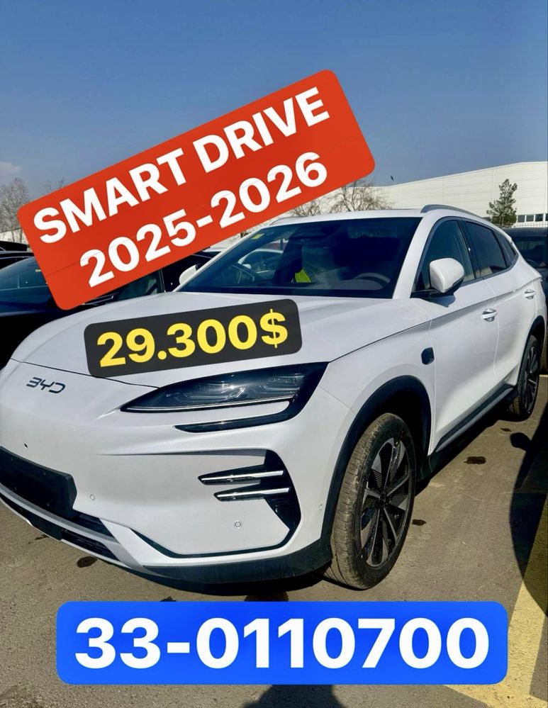 Byd song champion smart drive 2025 yil. 9.000 km. Ideall tayyor mowina