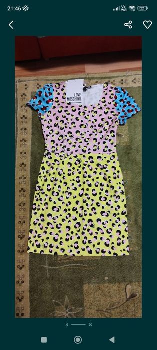 Rochie LOVE MOSCHINO originala marimea M-L noua eticheta