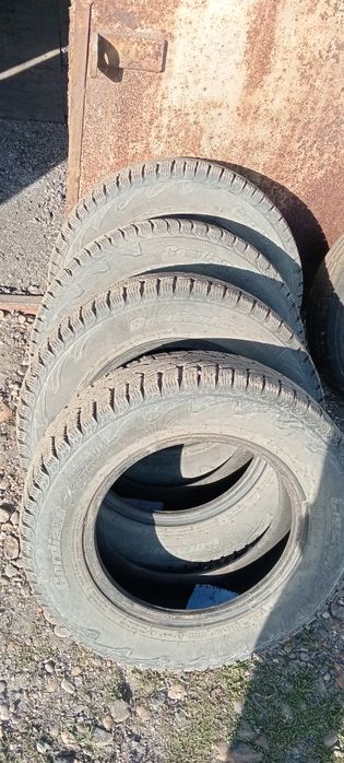 Продам резину комплект 185/70/14 Cordiant с шипами.