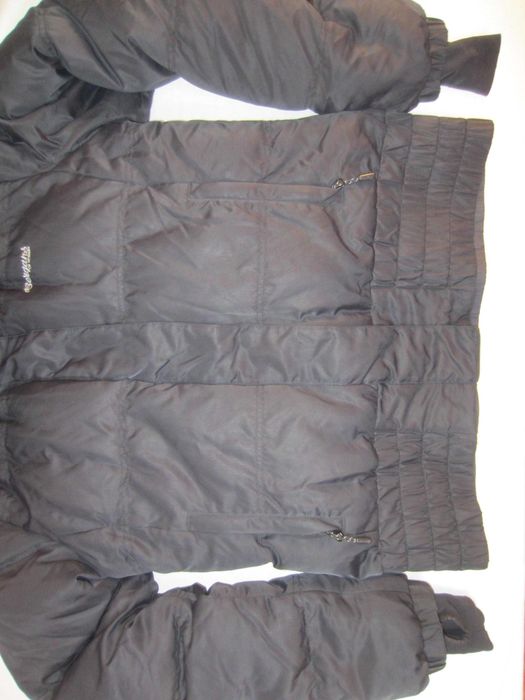 Geaca dama Bergans,masura M,groasa,puf 750-cuin,gluga
