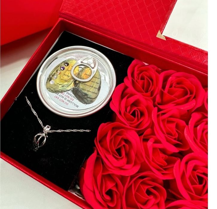 Жемчуг В Ракушке Цепочка Колье Подвески Ракушка Жемчуг Желаний Набор