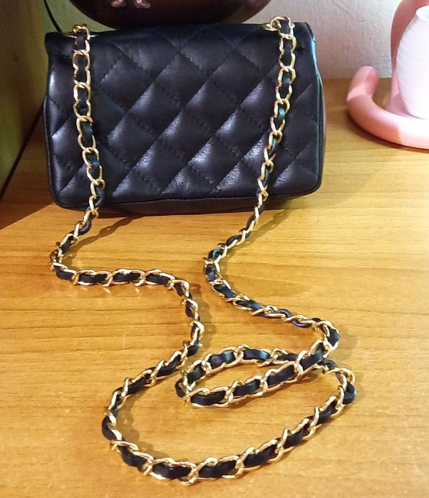 Geanta din piele, de umar Celia