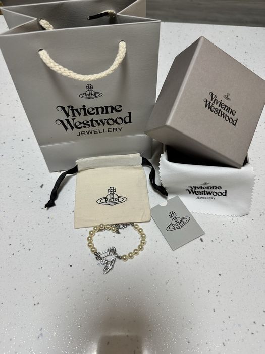 Vivienne westwood bratara cu perle