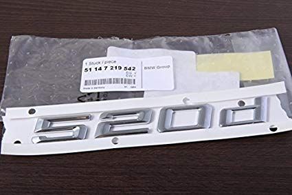 Emblema portbagaj originala Bmw 520D F10