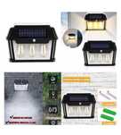 Lampa solara 3 becuri