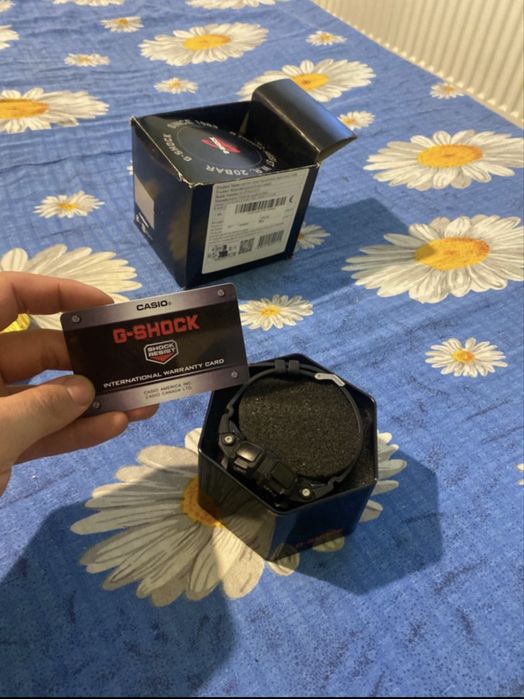 Ceas G-shock purtat de câteva ori