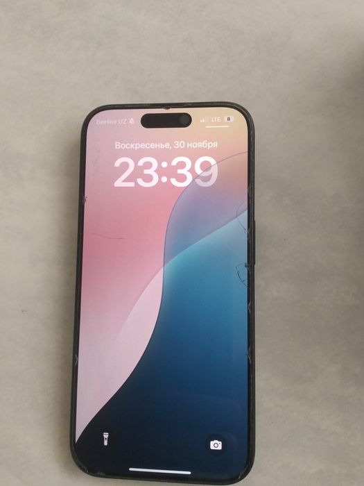 Iphone 15pro чёрный цвет