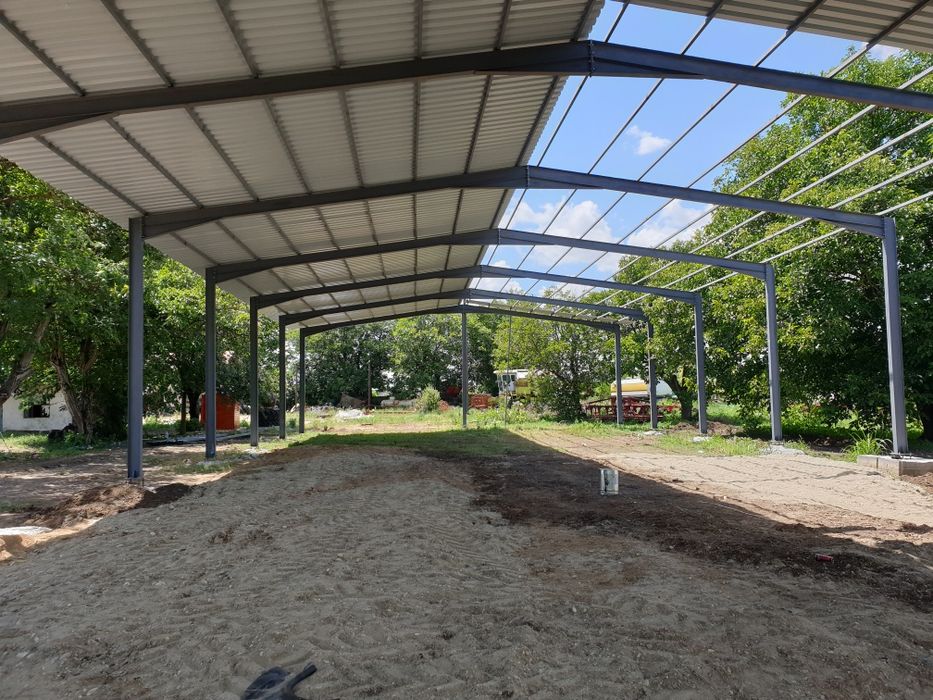 hala metalica 14x20x6hala se poate vinde completa sau pe elemente,