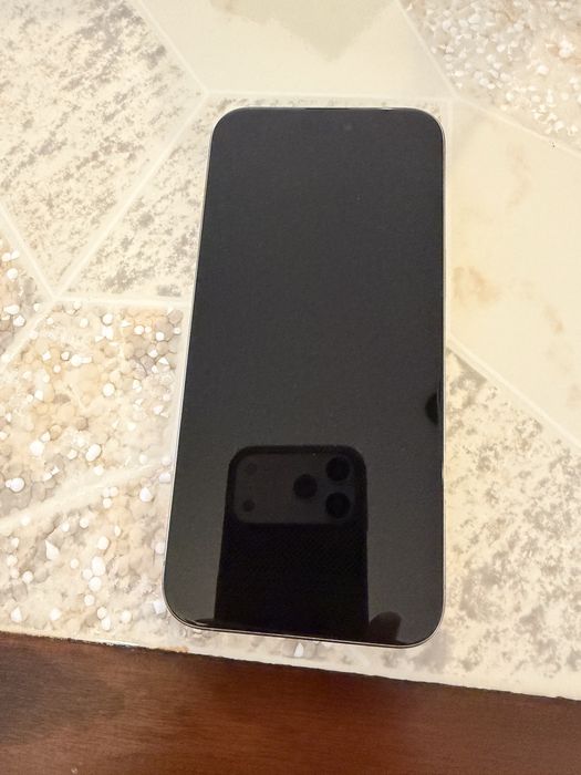 Iphone 15 pro max natural titanium