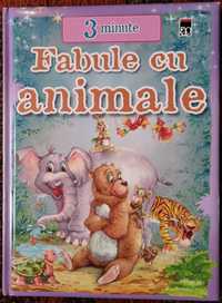carte educativa Fabule cu animale in 3 minute