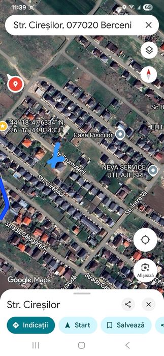 OFERTA! Teren intravilan in Berceni, 513 mp, aproape de centru