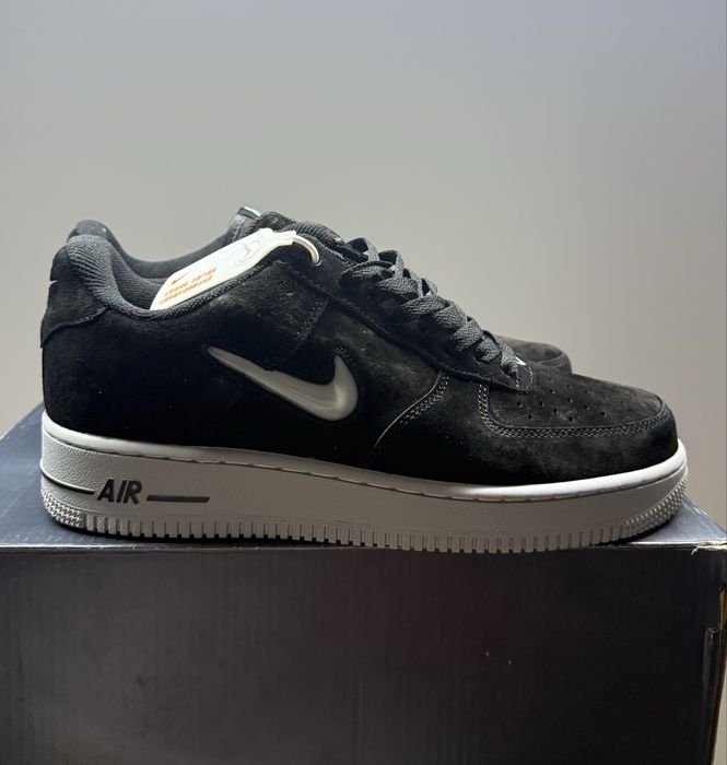Nike Air Force 1 Black Suede