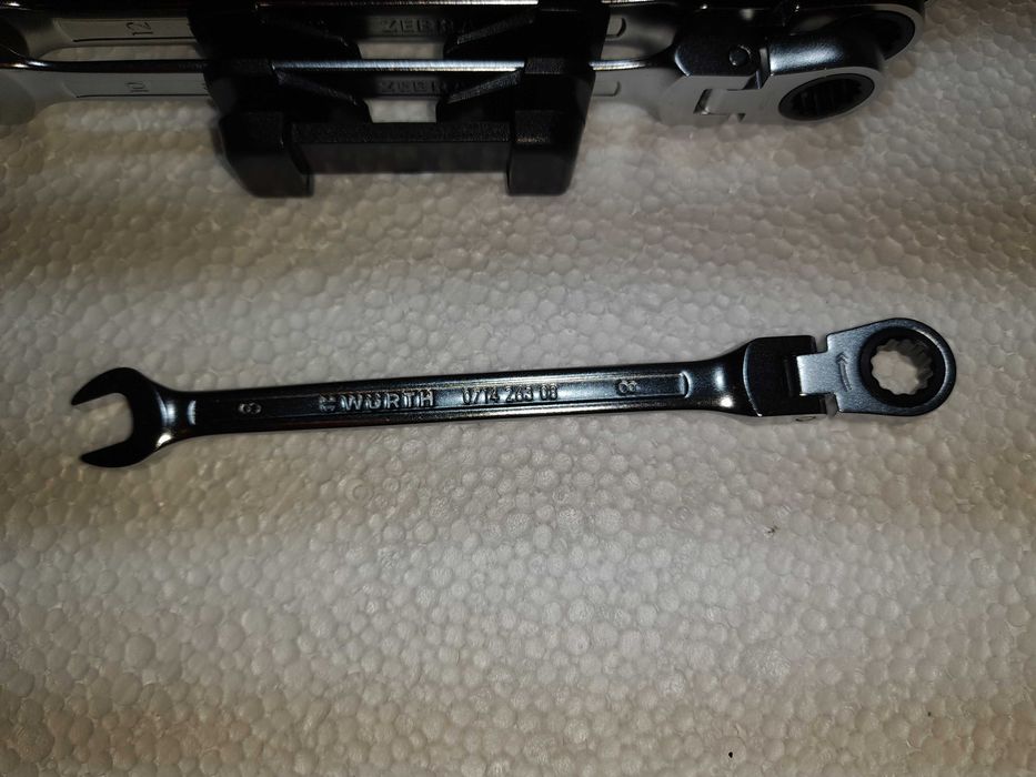 Chei combinate clichet cu  articulatie WÜRTH set 6