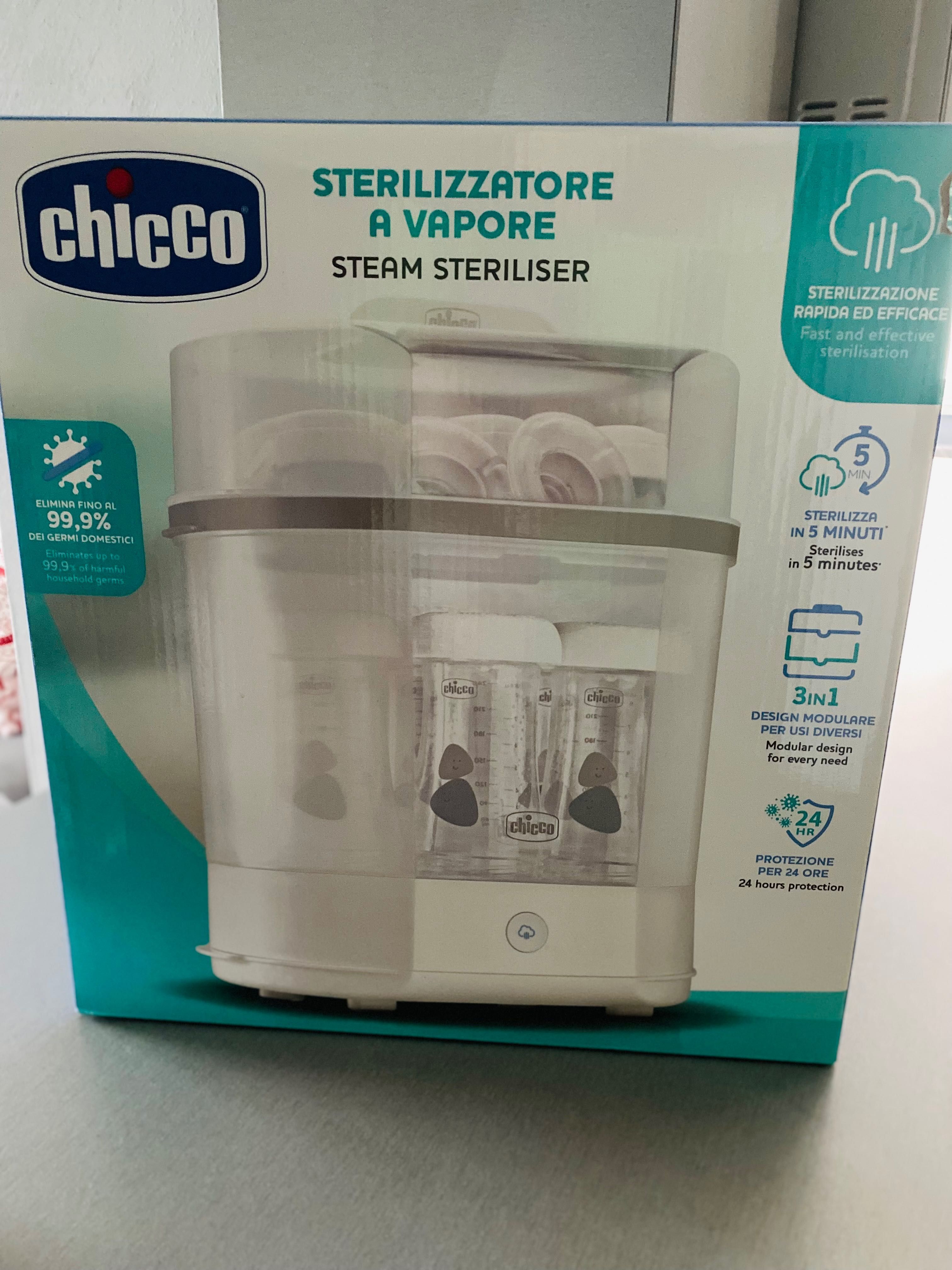 Chicco Електрически стерилизатор с пара 3 в 1 Steril Natural
