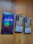 Set 2 huse si 4 folii silicon Samsung galaxy s20fe 60lei