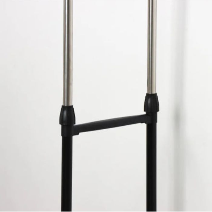 Телескопическая напольная вешалка для одежды 140x43x160 см 30 кг