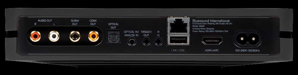 Streamer si DAC Bluesound Node (Model N130)