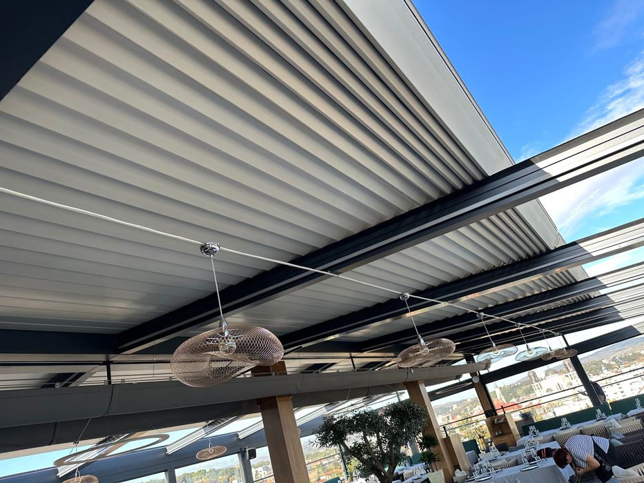 Pergole Retractabile Bioclimatice, Pergole All Season, Winter Garden.