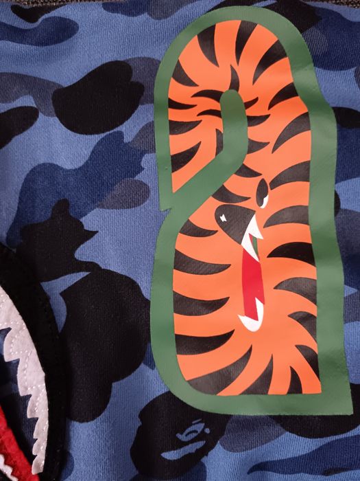 Bape Zip Up Shark Hoodie