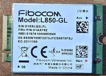 WWAN / LTE modul FIBOCOM, Model: L850-GL