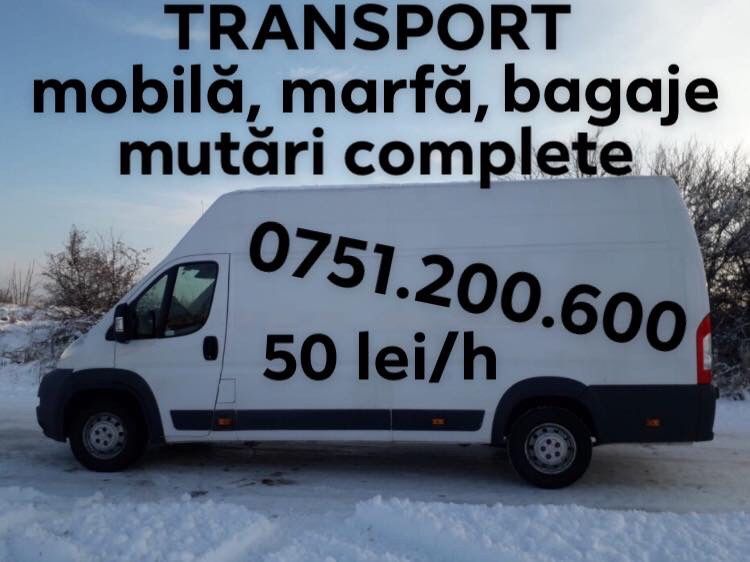 Servicii de transport marfa, relocari