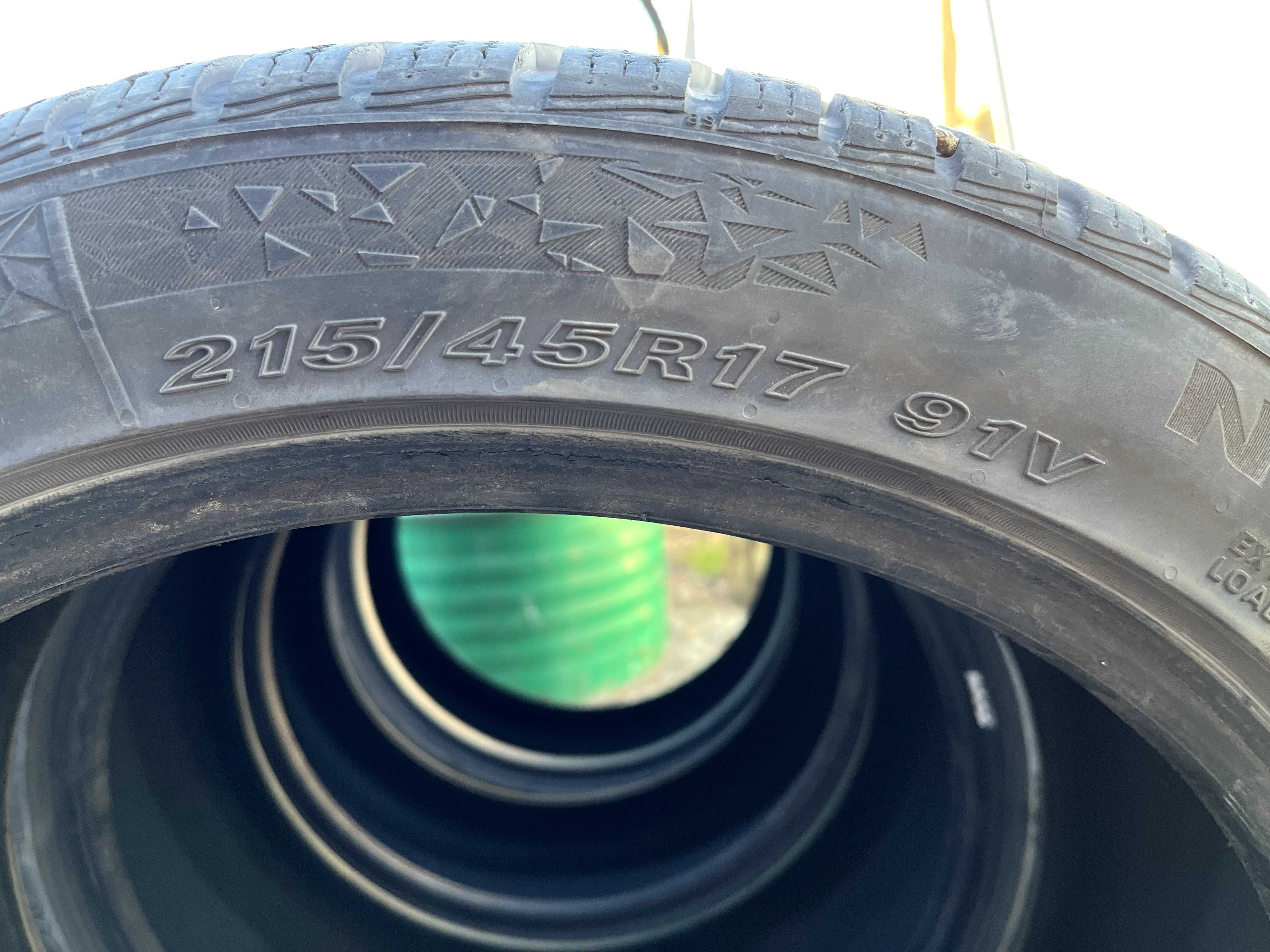 Зимни гуми Nexen Winguard Sport 2 215/45 17 DOT 2222  4 броя