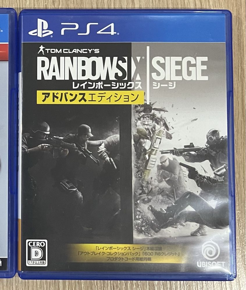 Диск Rainbow Six Siege PS4