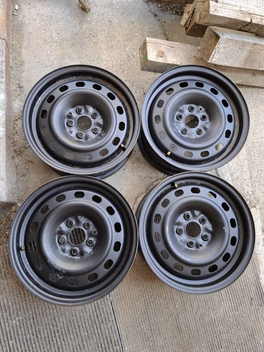 Продавам 4 бр железни джанти 5x100 15 цола 6 J*ЕТ 36.5*ц.о 57.1 мм