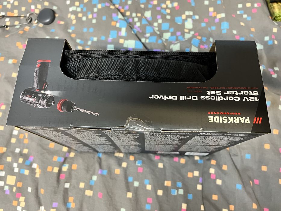 Mașina de găurit Parkside Performance cu garanție 5 ani si accesorii