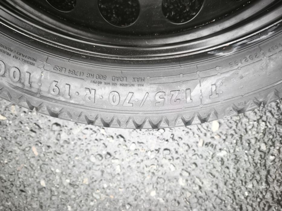Резервна гума патерица 19" Ауди