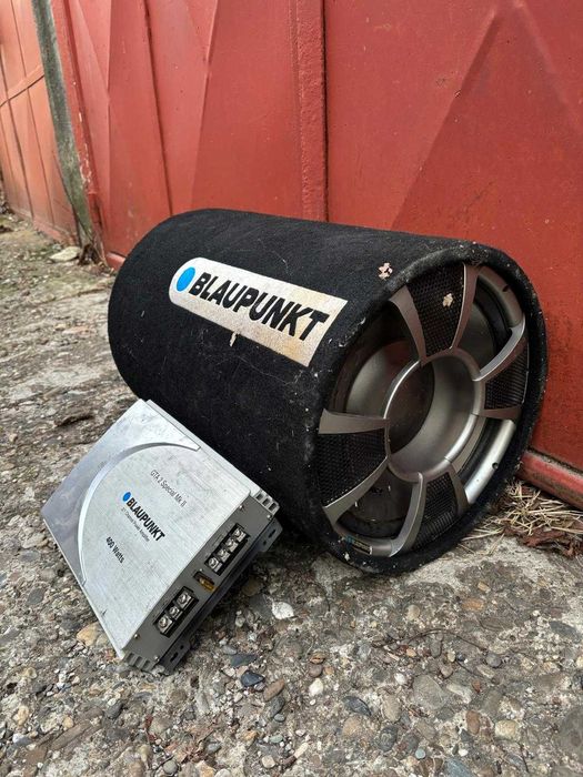 Set Subwoofer + Amplificator Blaupunkt