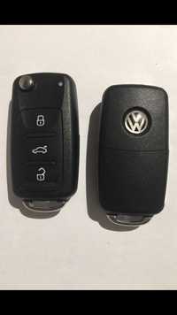 Carcasa cheie briceag skoda VW Golf 4,5,6, Jetta Polo Caddy Tiguan