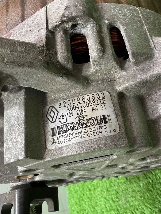 ALTERNATOR RENAULT SCENIC / GRAND SCENIC 3 1.5 DIESEL 2014 COD OEM A004TJ0582ZE 2009-2016