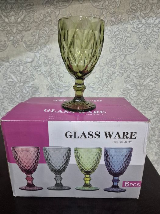 Продам новые фужеры,стаканы