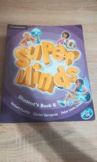 Учебник и учебна тетрадка по английски език ,,Super Minds'' 6