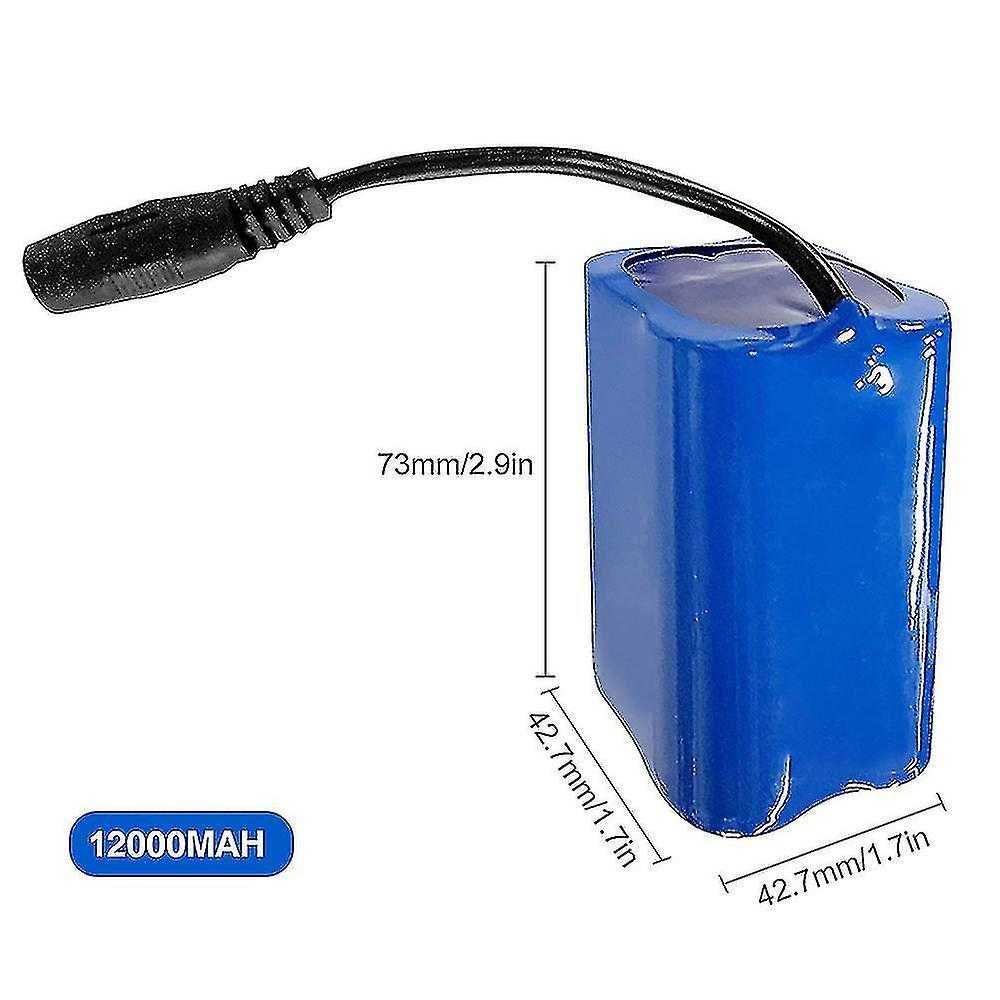 Acumulator suplimentar barca de momeală de pescuit 7.4v 12000mah bate