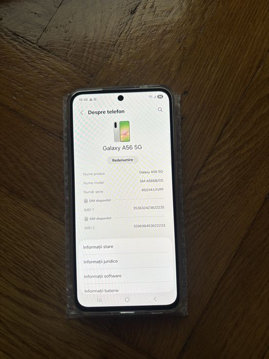 Samsung Galaxy A56 de 128 Gb Dual 5G LightGray