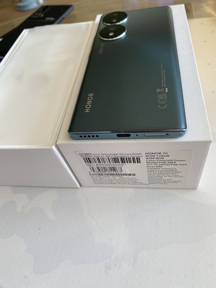 Honor 70 Green Dusl 8/128GB-Като нов