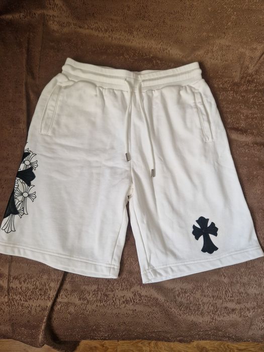 pantaloni scurti chrome hearts