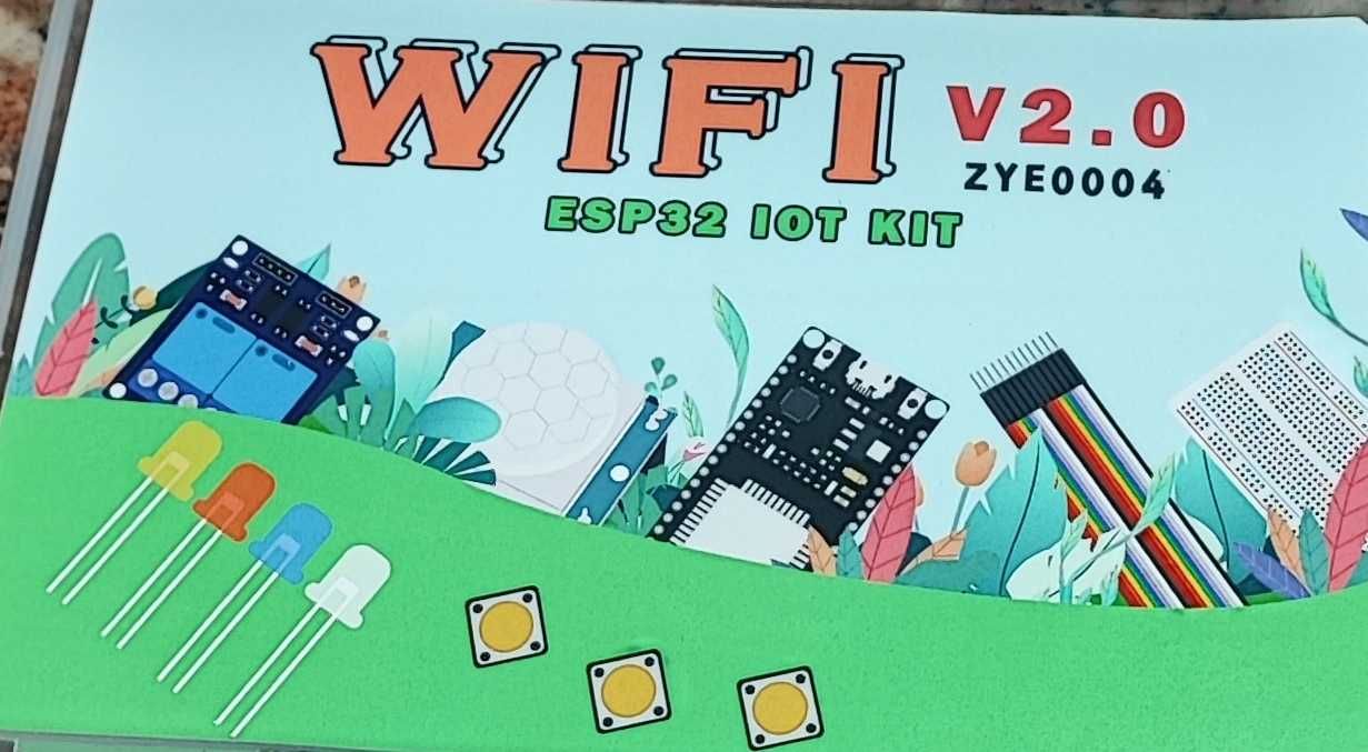 Ардуино с WiFi. Супер стартов комплектза ESP32 ESP - 32S WIFI I