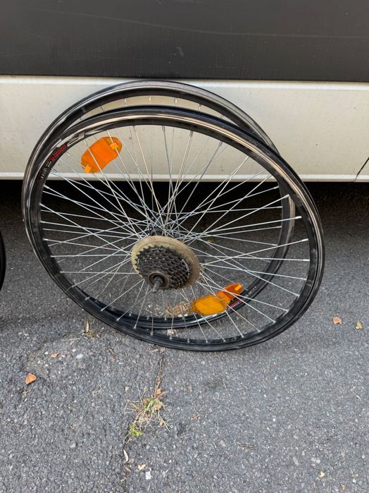 Roți bicicletă pe față spate 24/26/28 Zoll