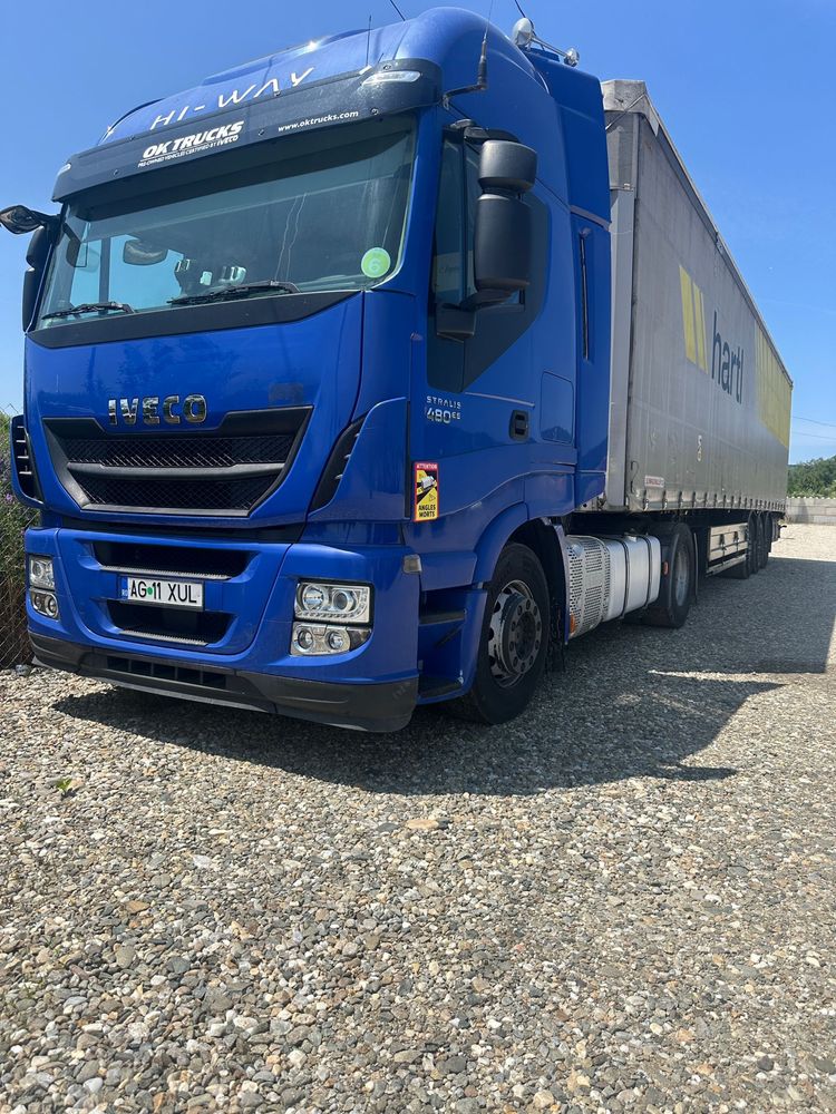 Vand ansamblu Iveco 2016 semi remorca schwarzmuller 2014