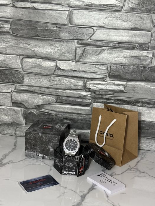 Casio G-Shock AP Mod Argint X Black
