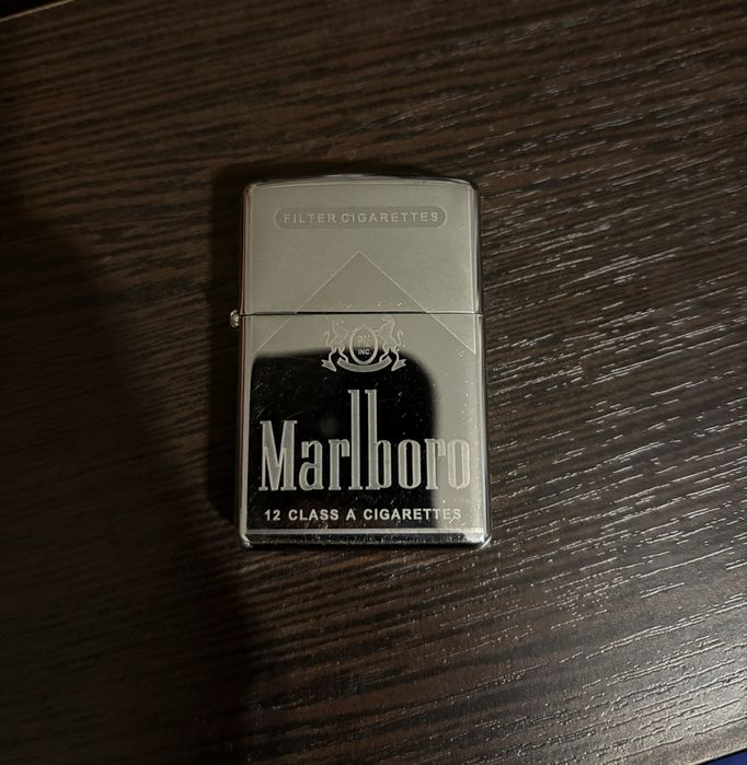 Зажигалка Marlboro, металлическая