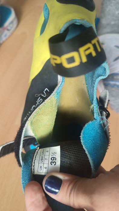 Espadrile de escaladă La Sportiva Finale Vs Mens Sulphur, 39.5