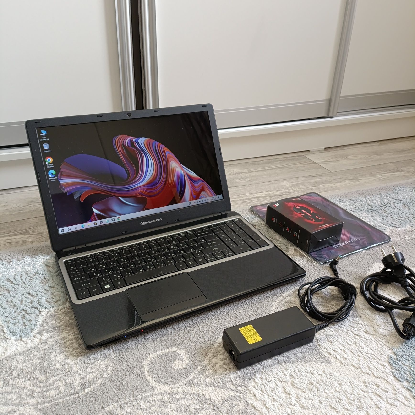 Acer Packard Bell/Core N3520_4-ядра/ОЗУ-4ГБ/SSD-128ГБ/Windows10+Office